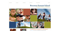 Desktop Screenshot of bozemansummitschool.org